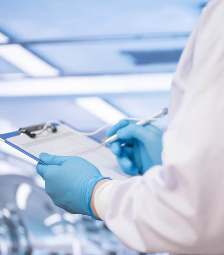 クリーンルーム洗浄度測定